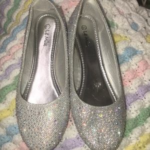 Le Miu sparkling shoes
